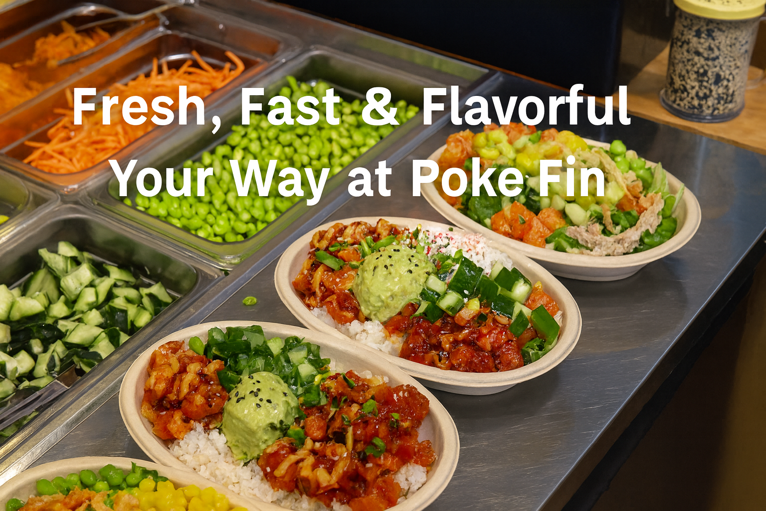 Fresh, Fast & Flavorful at Poke Fin